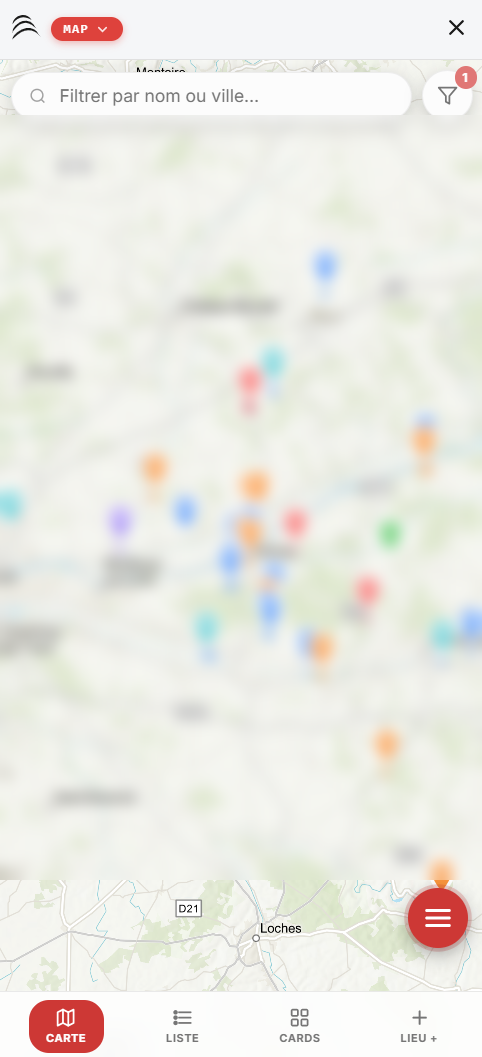 Carte communautaire WindXplorer — POI pilotes